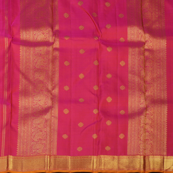 Hayagrivas Handloom Pink Kanjivaram Silk Saree BE477-SBS