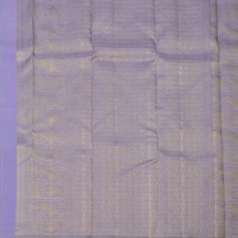 Hayagrivas Handloom Teal Kanjivaram Silk Saree BE482-SBS