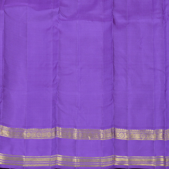 Hayagrivas Handloom Chocolate Brown Kanjivaram Silk Saree with Ganga Jamuna border BE500-SBS