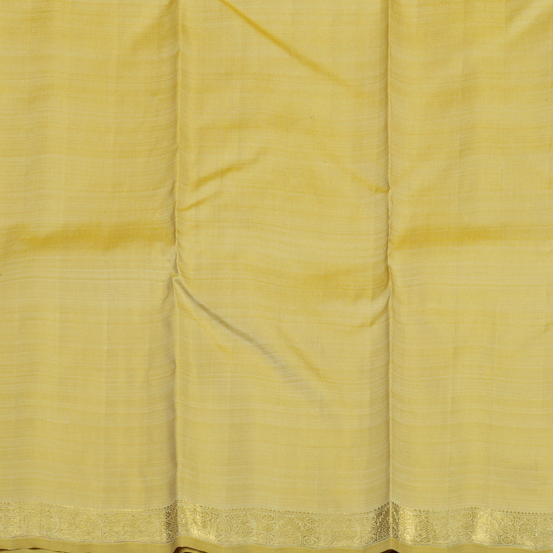 Hayagrivas Handloom Sandal Kanjivaram Silk Saree with Mild Olive Green border BE511-SBS