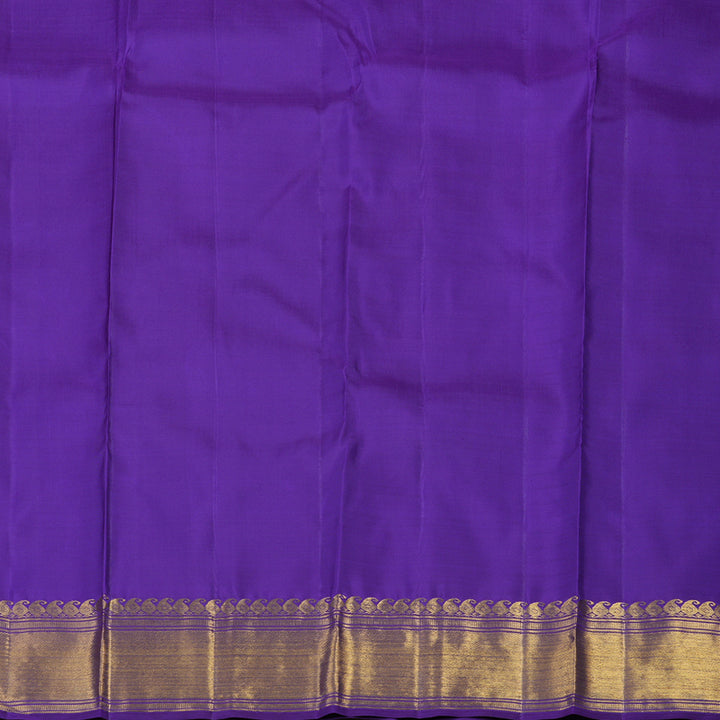 Hayagrivas Handloom Violet Kanjivaram Silk Saree BE520-SBS