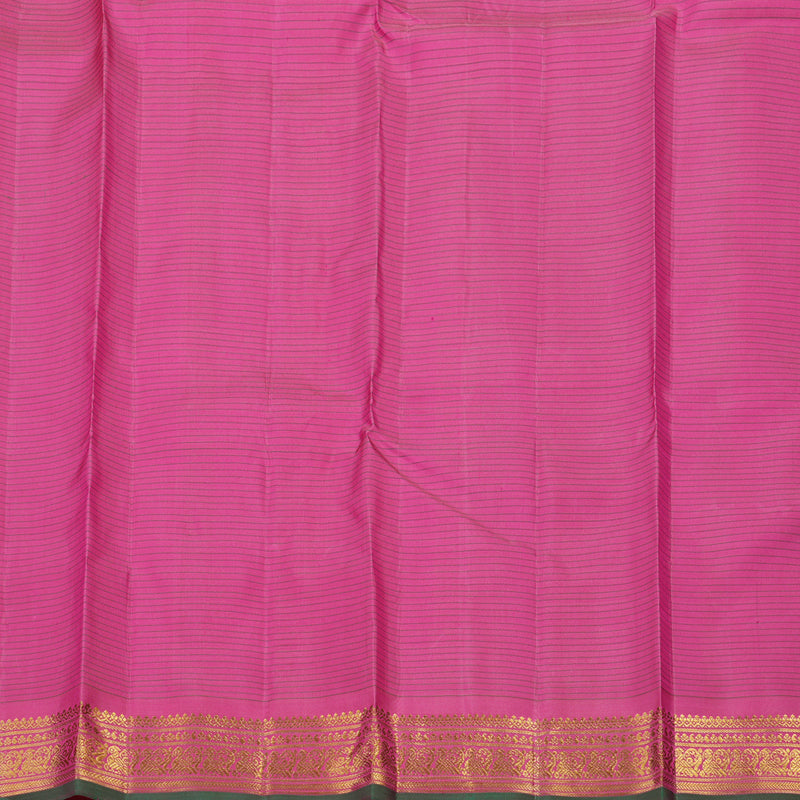 Hayagrivas Handloom Pink Kanjivaram Silk Saree BE522-SBS