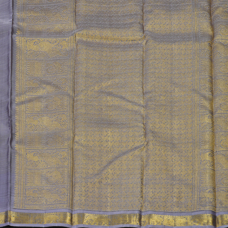 Hayagrivas Handloom Rosewood Pink Kanjivaram Silk Saree with Lavendar border BE528-SBS