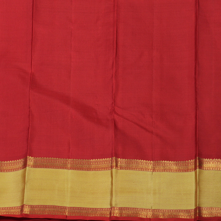 Hayagrivas Handloom Red Kanjivaram Silk Saree BE529-SBS