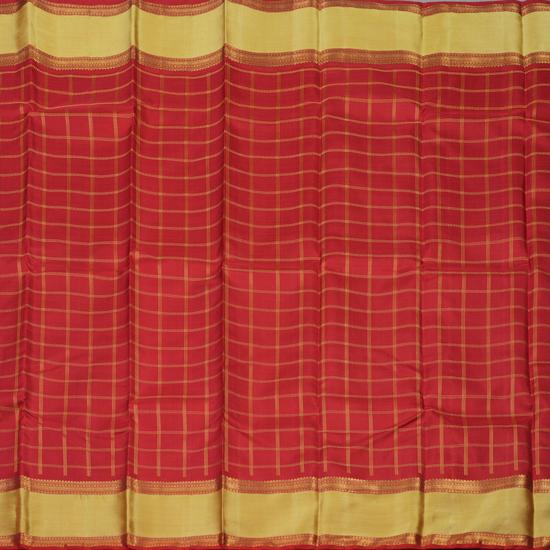 Hayagrivas Handloom Red Kanjivaram Silk Saree BE529-SBS
