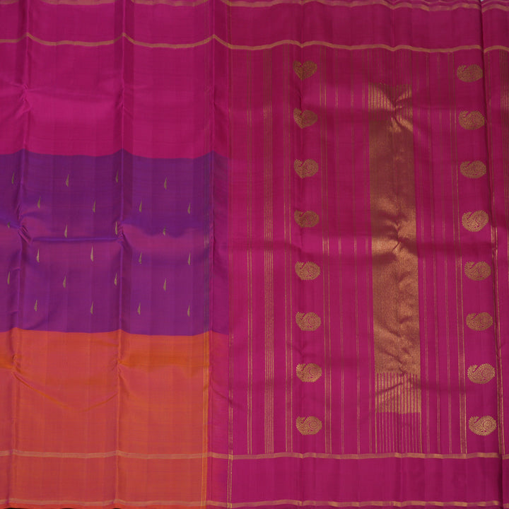 Hayagrivas Handloom Mubhagam Kanjivaram Silk Saree BE585-SBS