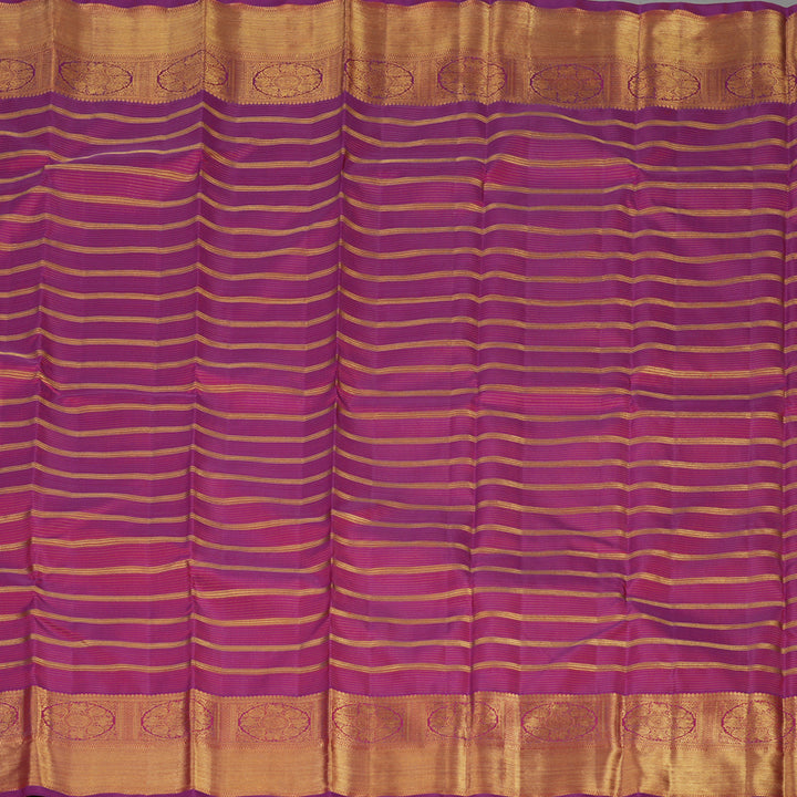 Hayagrivas Handloom Magenta Kanjivaram Silk Saree BE587-SBS