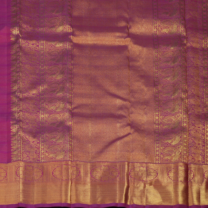 Hayagrivas Handloom Magenta Kanjivaram Silk Saree BE587-SBS