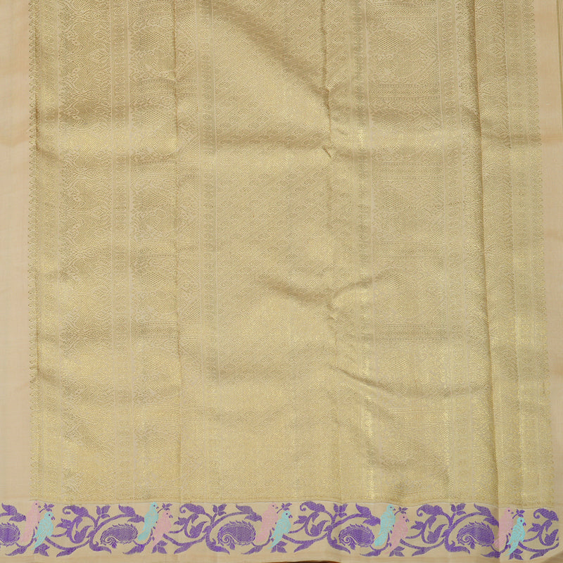 Hayagrivas Handloom Sandal Kanjivaram Silk Saree BE623-SBS