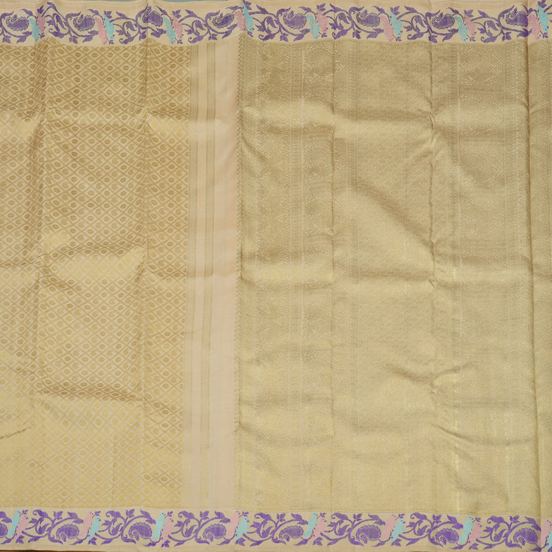 Hayagrivas Handloom Sandal Kanjivaram Silk Saree BE623-SBS