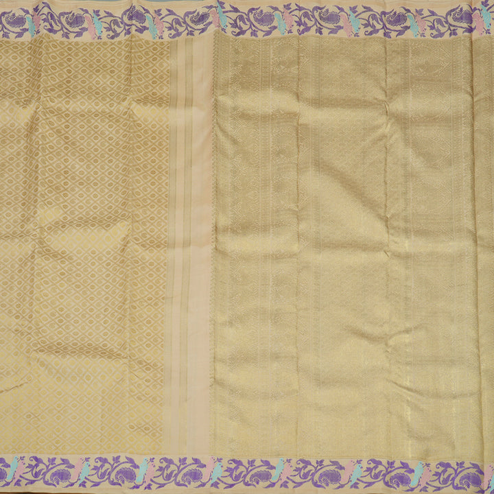 Hayagrivas Handloom Sandal Kanjivaram Silk Saree BE623-SBS