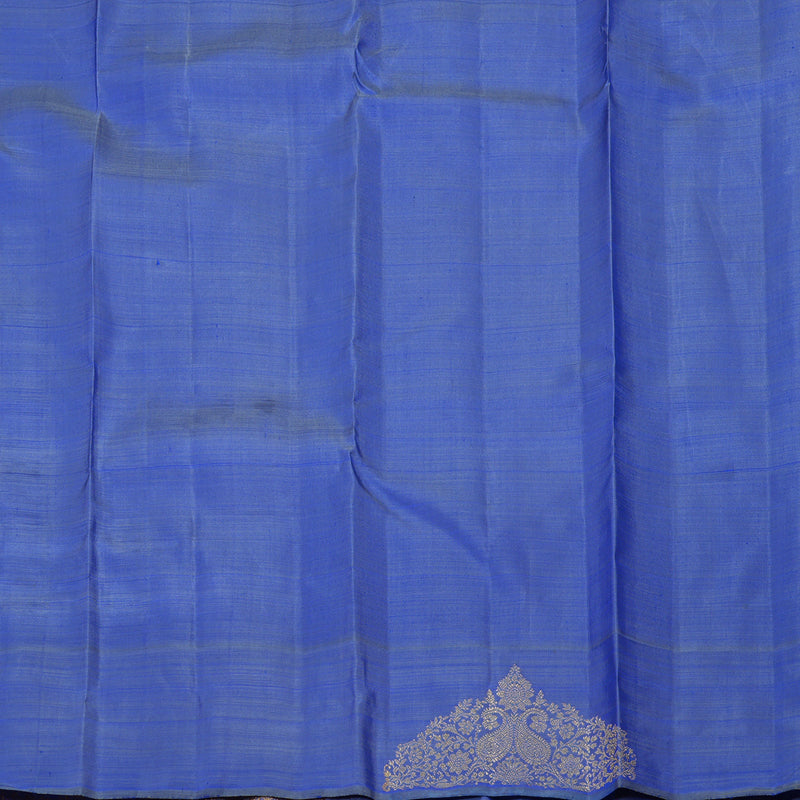 Hayagrivas Handloom Dual Tone (Green & Blue) Kanjivaram Silk Saree BE628-SBS