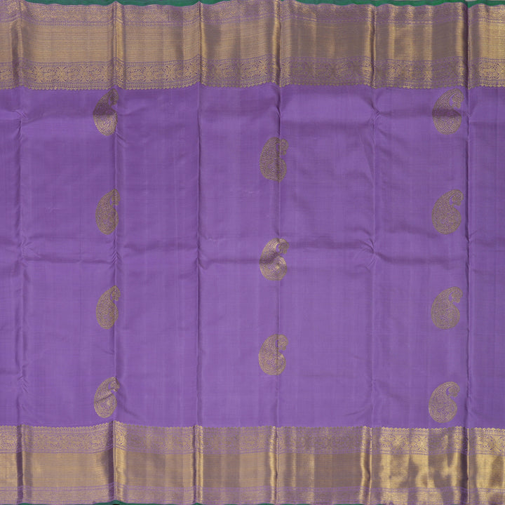 Hayagrivas Handloom Dark Lavendar Kanjivaram Silk Saree BE629-SBS