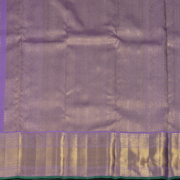 Hayagrivas Handloom Dark Lavendar Kanjivaram Silk Saree BE629-SBS