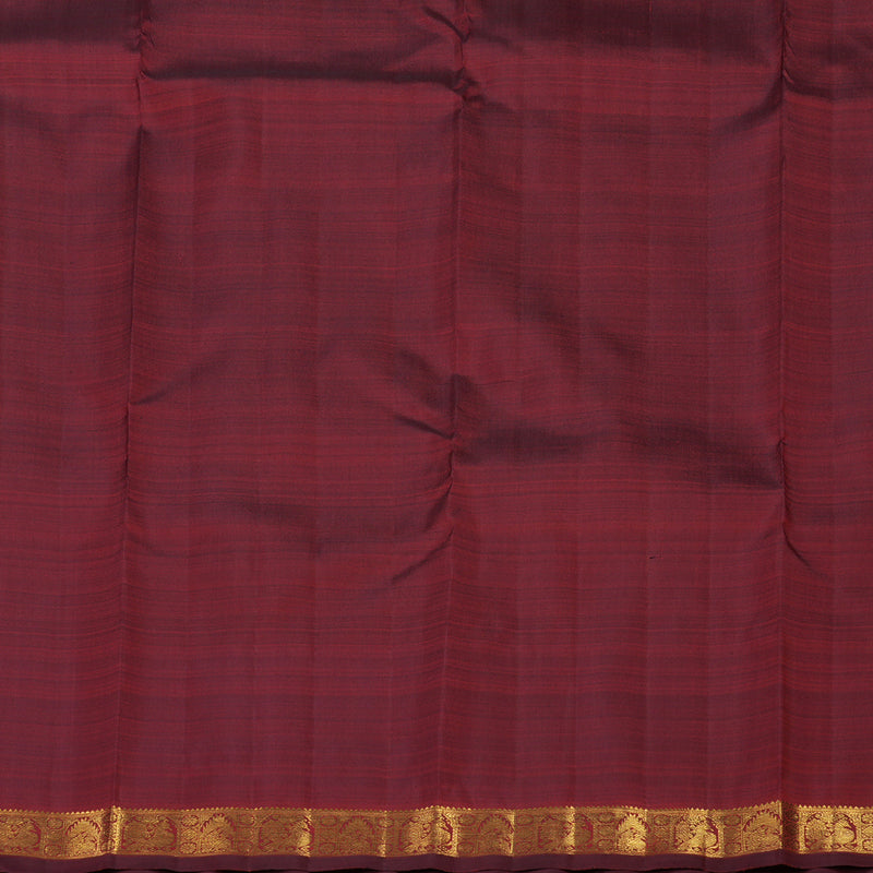 Hayagrivas Handloom Araku Maroon Kanjivaram Silk Saree BE630-SBS