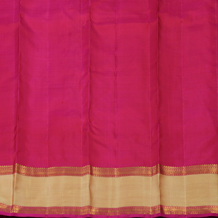 Hayagrivas Handloom Rani Pink Kanjivaram Silk Saree BE633-SBS