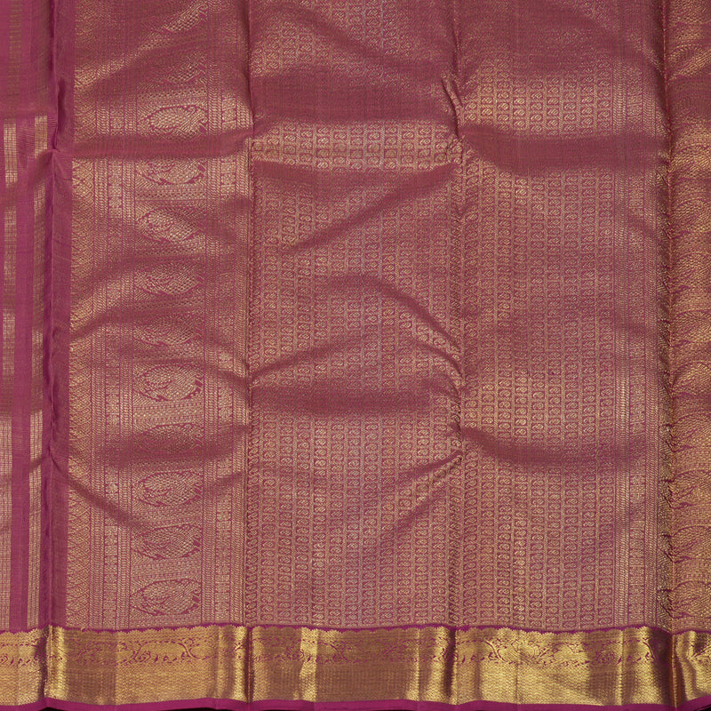 Hayagrivas Handloom Magenta Pink Kanjivaram Silk Saree BE640-SBS