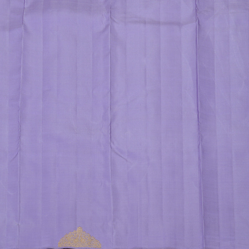 Hayagrivas Handloom Purple-Blue Kanjivaram Silk Saree BE649-SBS