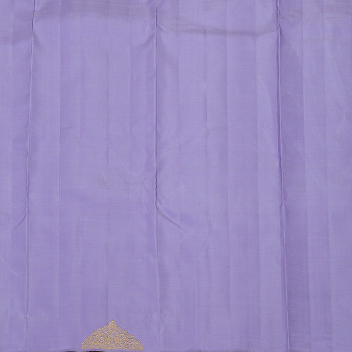 Hayagrivas Handloom Purple-Blue Kanjivaram Silk Saree BE649-SBS