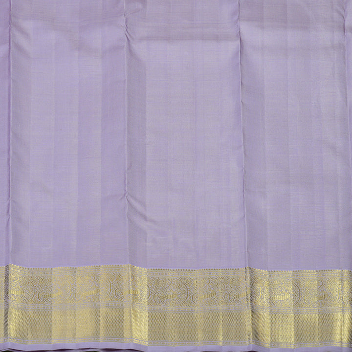 Hayagrivas Handloom Lavendar Kanjivaram Silk Saree BE651-SBS
