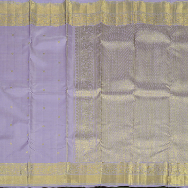 Hayagrivas Handloom Lavendar Kanjivaram Silk Saree BE651-SBS