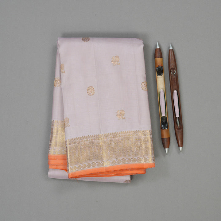 Hayagrivas Handloom Light Onion Pink Kanjivaram Silk Saree BE653-SBS