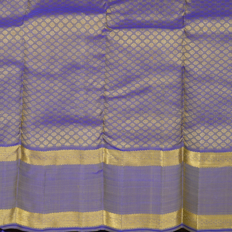 Hayagrivas Handloom Manthalir Kanjivaram Silk Saree with Purple Border BE655-SBS