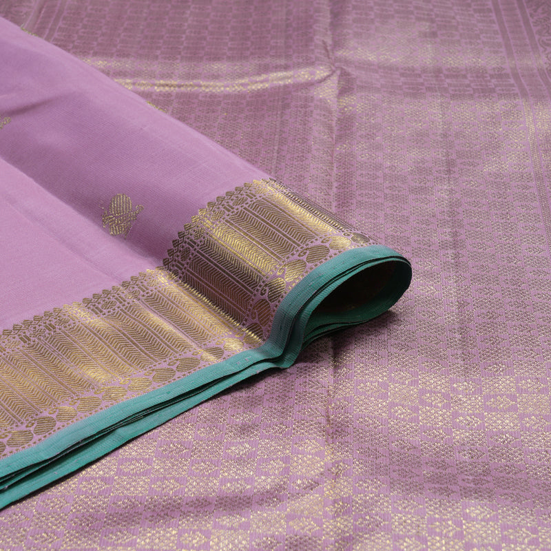 Hayagrivas Handloom Lotus Pink Kanjivaram Silk Saree BE670-SBS