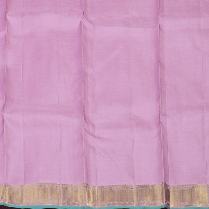 Hayagrivas Handloom Lotus Pink Kanjivaram Silk Saree BE670-SBS