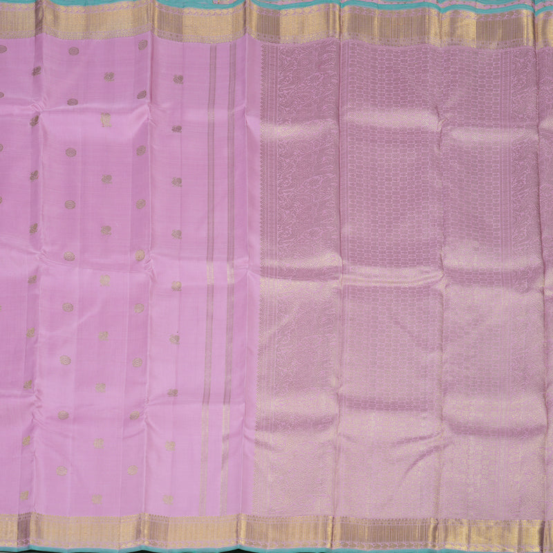 Hayagrivas Handloom Lotus Pink Kanjivaram Silk Saree BE670-SBS