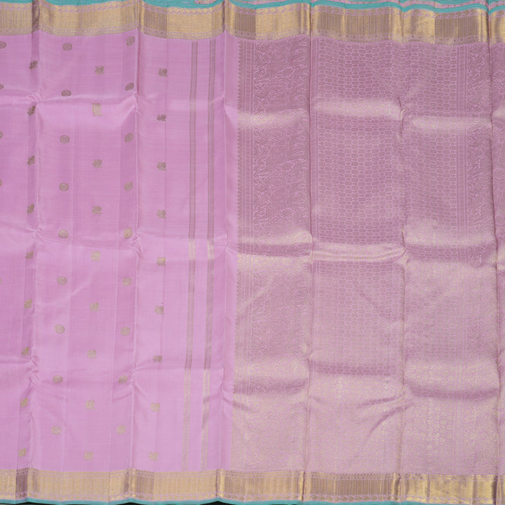 Hayagrivas Handloom Lotus Pink Kanjivaram Silk Saree BE670-SBS
