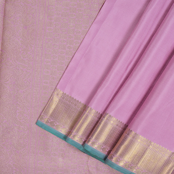 Hayagrivas Handloom Lotus Pink Kanjivaram Silk Saree BE670-SBS