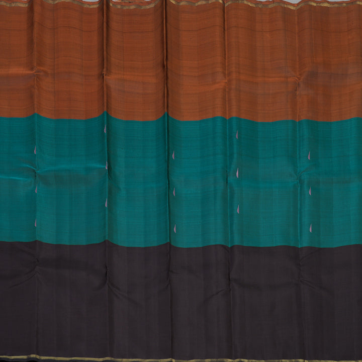 Hayagrivas Handloom Mubhagam Kanjivaram Silk Saree BE673-SBS