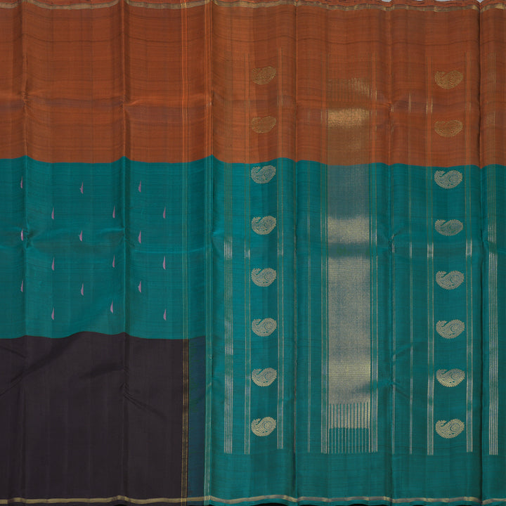 Hayagrivas Handloom Mubhagam Kanjivaram Silk Saree BE673-SBS