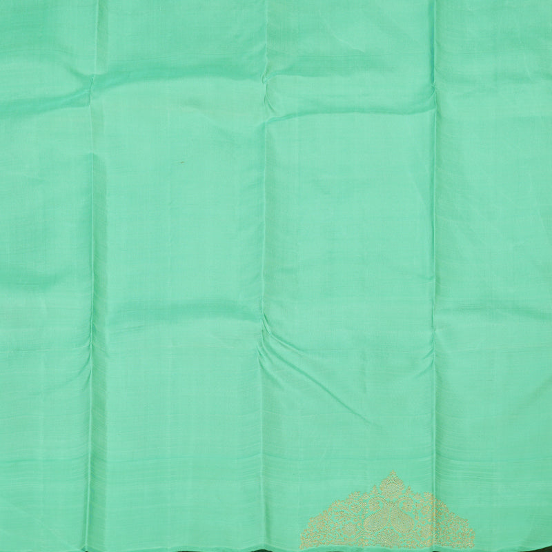 Hayagrivas Handloom Pink Kanjivaram Silk Saree with Sea Green Border BE697-SBS