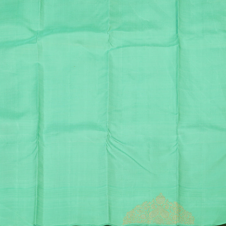 Hayagrivas Handloom Pink Kanjivaram Silk Saree with Sea Green Border BE697-SBS