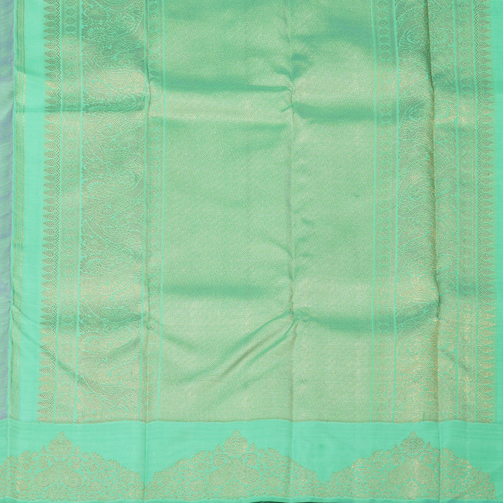 Hayagrivas Handloom Pink Kanjivaram Silk Saree with Sea Green Border BE697-SBS