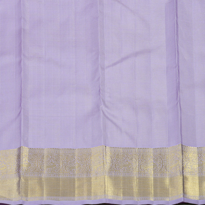 Hayagrivas Handloom Lilac Kanjivaram Silk Saree BE693-SBS