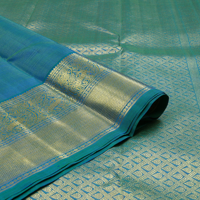 Hayagrivas Handloom Mayilkazhuthu Kanjivaram Silk Saree BE694-SBS