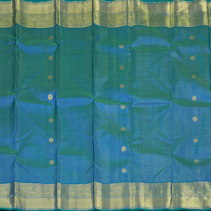 Hayagrivas Handloom Mayilkazhuthu Kanjivaram Silk Saree BE694-SBS