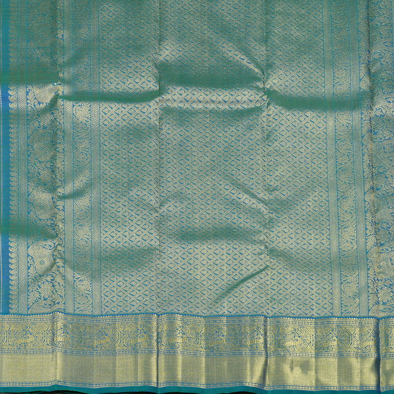 Hayagrivas Handloom Mayilkazhuthu Kanjivaram Silk Saree BE694-SBS