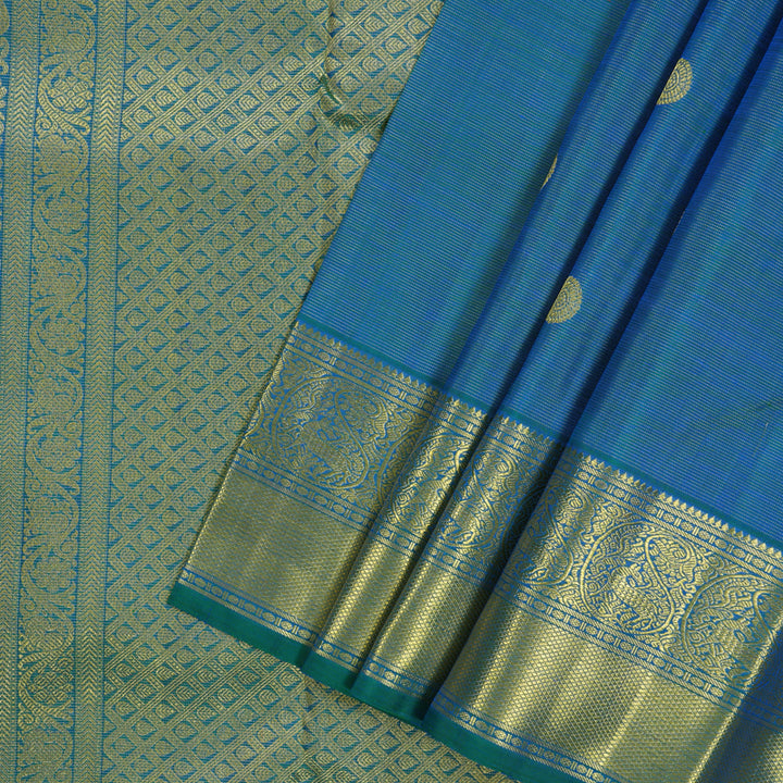 Hayagrivas Handloom Mayilkazhuthu Kanjivaram Silk Saree BE694-SBS