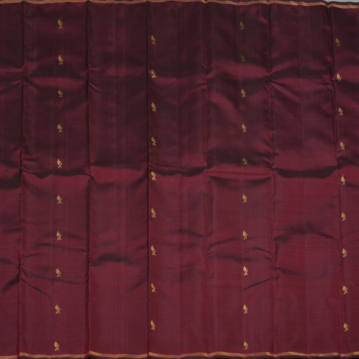 Hayagrivas Handloom Araku Maroon Kanjivaram Silk Saree BE699-SBS
