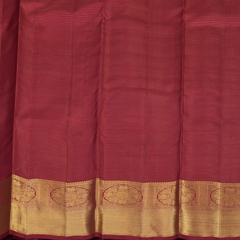 Hayagrivas Handloom Maroon Kanjivaram Silk Saree BE708-SBS