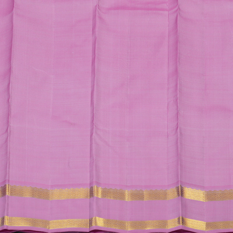 Hayagrivas Handloom Sandal Kanjivaram Silk Saree with Rose Pink Border BE716-SBS