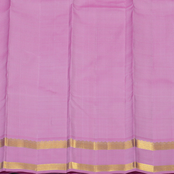 Hayagrivas Handloom Sandal Kanjivaram Silk Saree with Rose Pink Border BE716-SBS