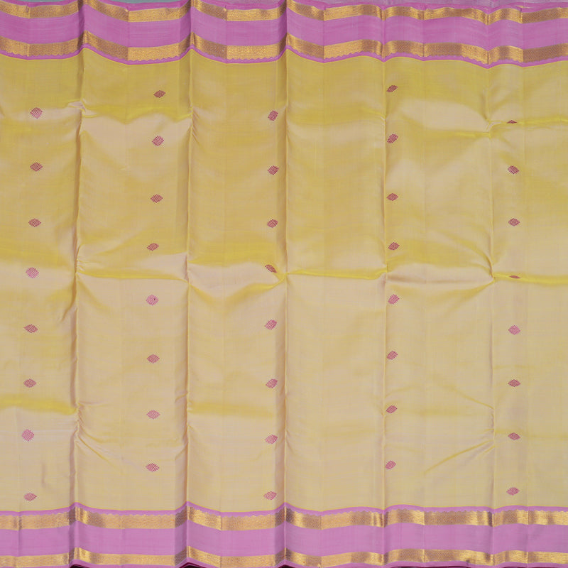 Hayagrivas Handloom Sandal Kanjivaram Silk Saree with Rose Pink Border BE716-SBS