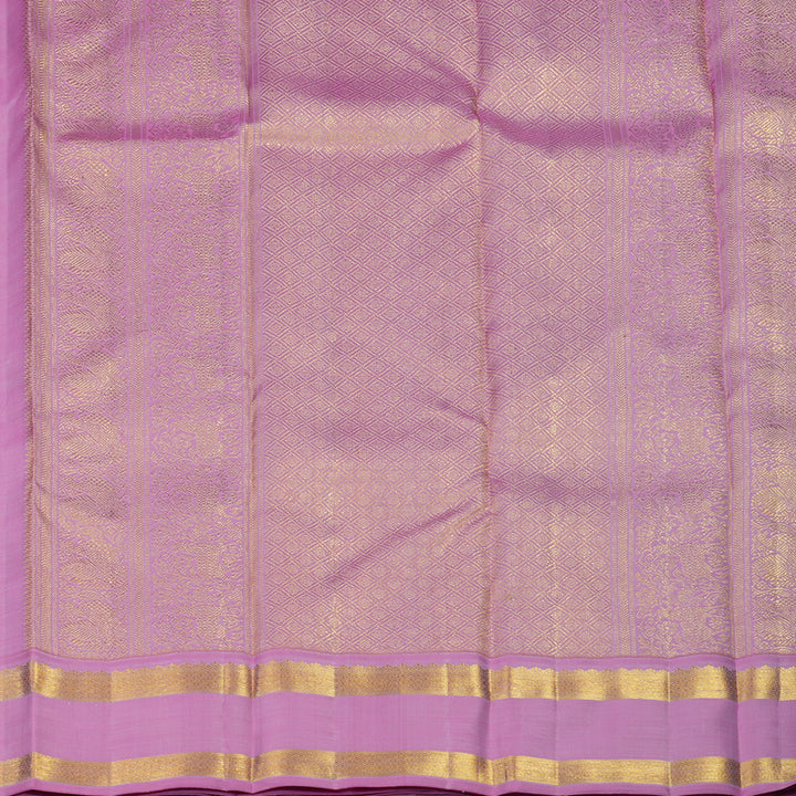 Hayagrivas Handloom Sandal Kanjivaram Silk Saree with Rose Pink Border BE716-SBS