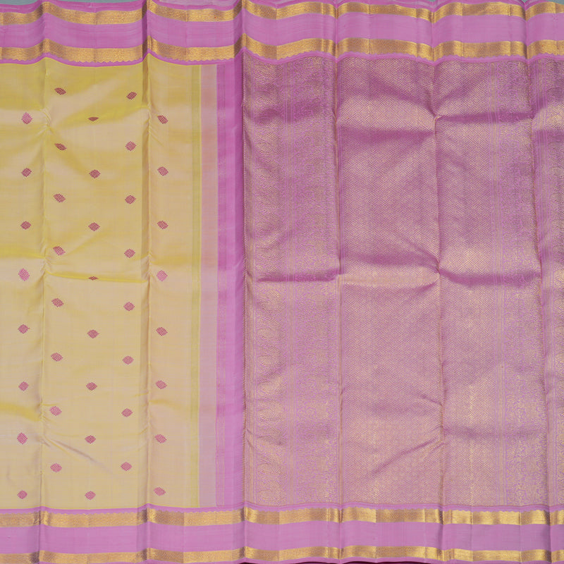 Hayagrivas Handloom Sandal Kanjivaram Silk Saree with Rose Pink Border BE716-SBS