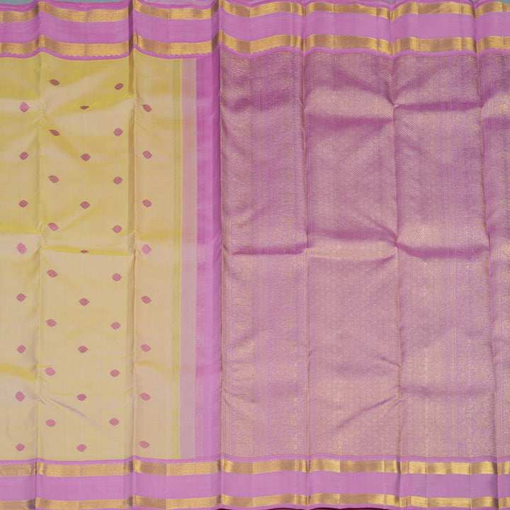 Hayagrivas Handloom Sandal Kanjivaram Silk Saree with Rose Pink Border BE716-SBS